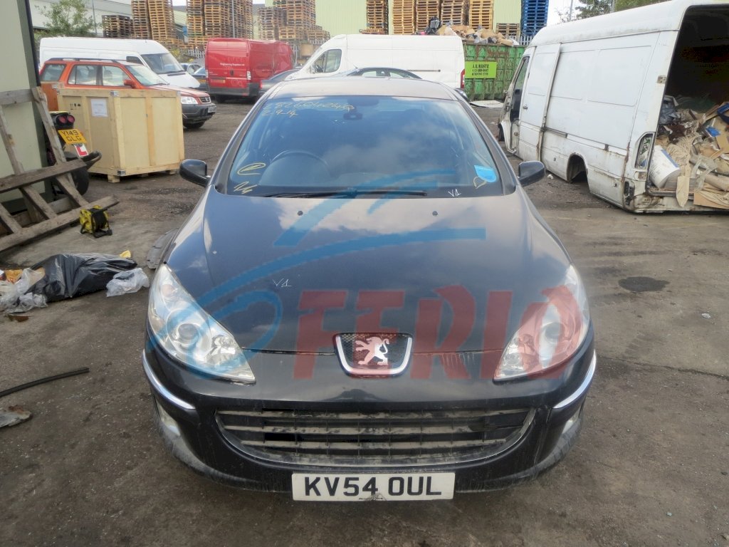 Бампер передний для Peugeot 407 (6D) 2.0d (DW10BTED4 136hp) FWD AT