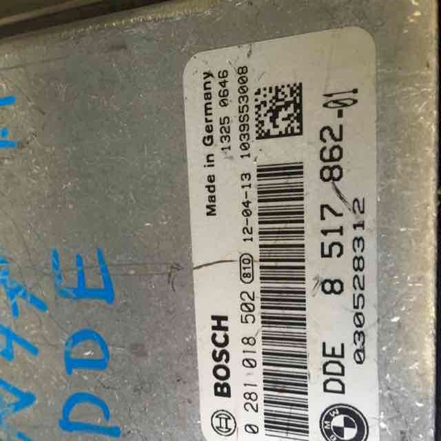 Блок управления двигателем для BMW 5er (F10) 2010 2.0d (N47D20C 184hp) RWD AT