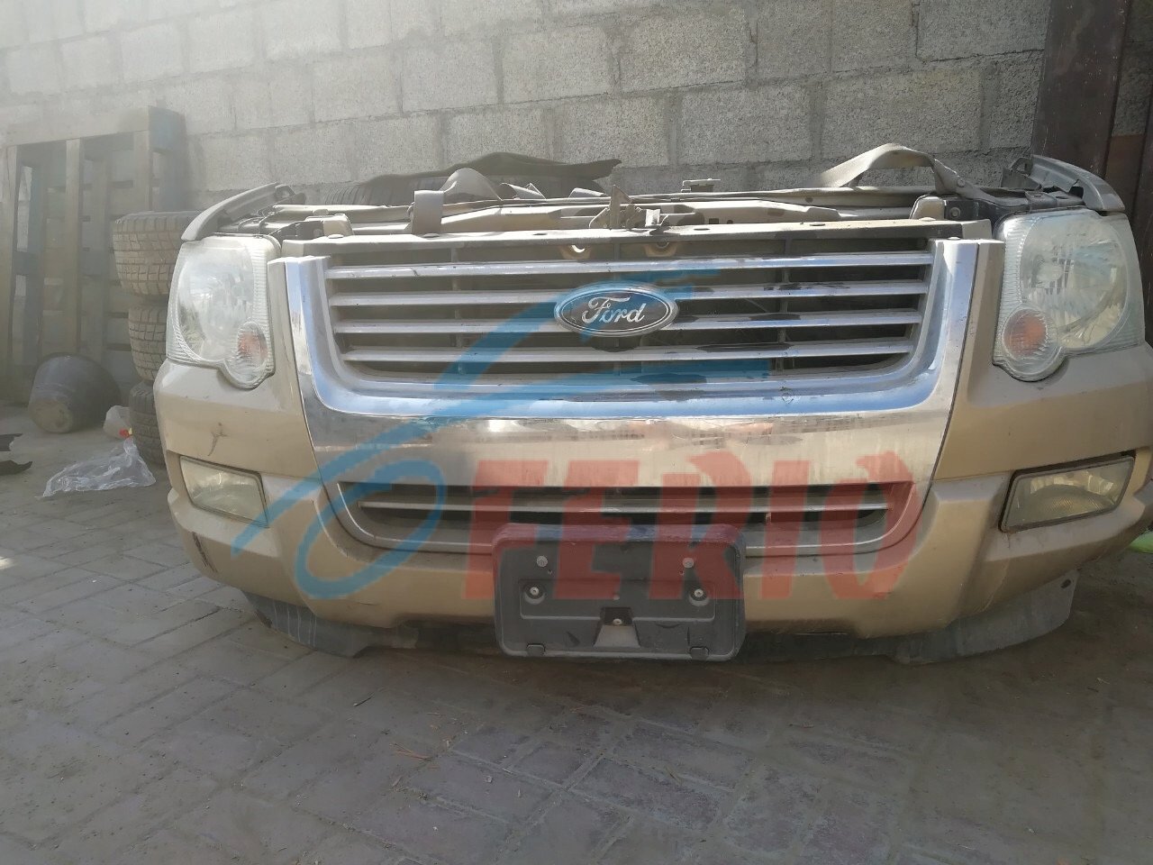 Бампер передний для Ford Explorer (U251) 4.6 (TRITON V8 296hp) 4WD AT