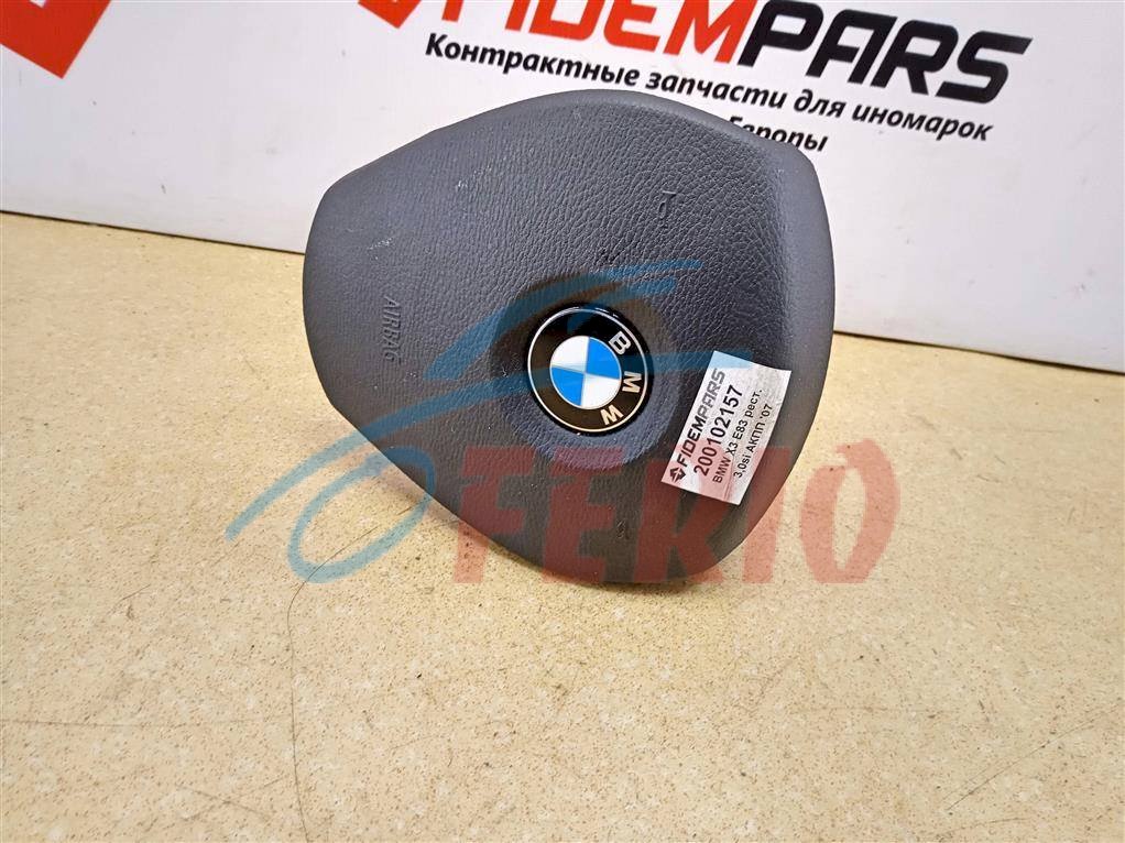 Подушка безопасности водителя для BMW X3 (E83) 2007 2.0d (N47D20 177hp) 4WD AT Подушка безопасности водителя для BMW X3 (E83) 2007 2.0d (N47D20 177hp) 4WD AT