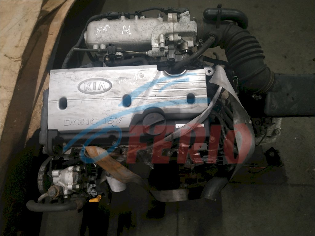 Двигатель (с навесным) для Hyundai Verna (MC) 1.4 (G4EE 97hp) FWD MT