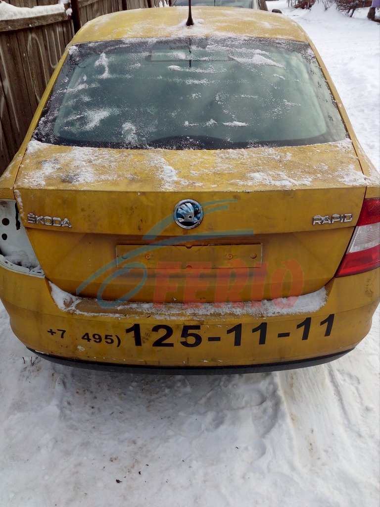Крышка багажника для Skoda Rapid (NH) 2017 1.2 (CBZB 105hp) FWD MT