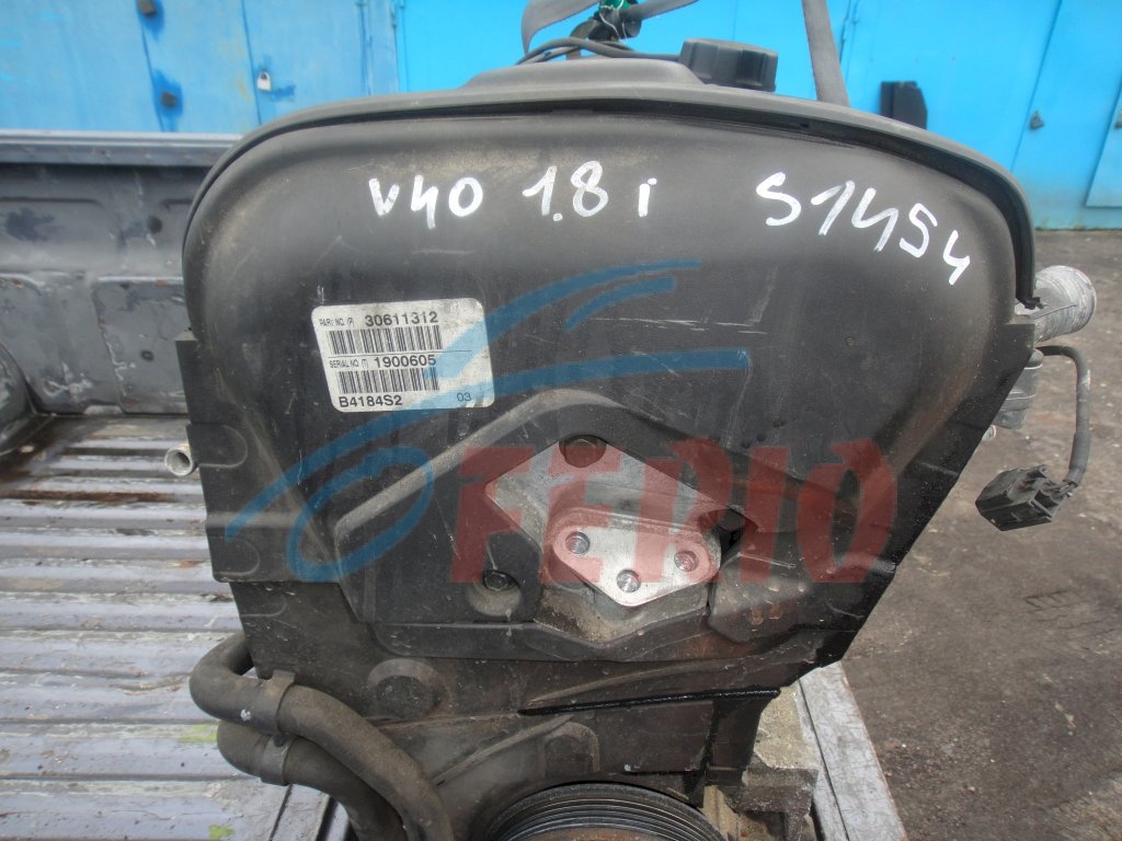 Двигатель (с навесным) для Volvo S40 (VS14) 2002 1.8 (B4184S2 122hp) FWD AT Двигатель (с навесным) для Volvo S40 (VS14) 2002 1.8 (B4184S2 122hp) FWD AT