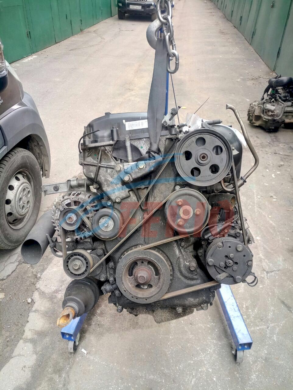 Двигатель (с навесным) для Ford Mondeo (B4Y) 2.0 (CJBA 145hp) FWD AT Двигатель (с навесным) для Ford Mondeo (B4Y) 2.0 (CJBA 145hp) FWD AT