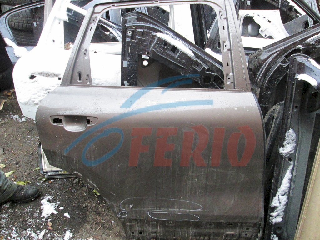 Дверь задняя правая для Volkswagen Touareg (7P5) 2014 3.0hyb (CGEA,CGFA 333hp) 4WD AT