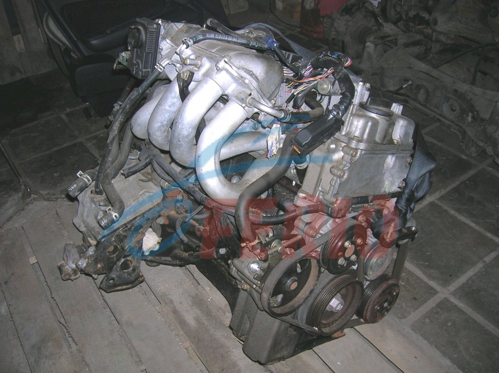 Двигатель (с навесным) для Nissan Almera (N16) 1.5 (QG15DE 90hp) FWD MT