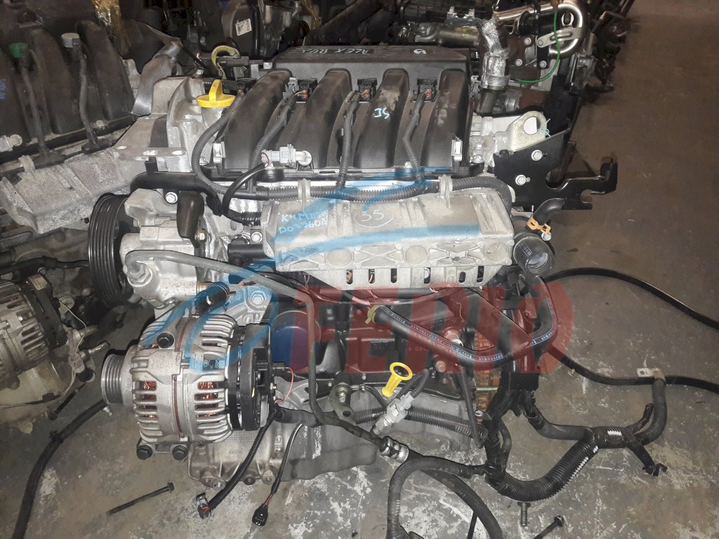 Двигатель (с навесным) для Renault Megane (BA0W) 1.4 (K4J 714 95hp) FWD MT